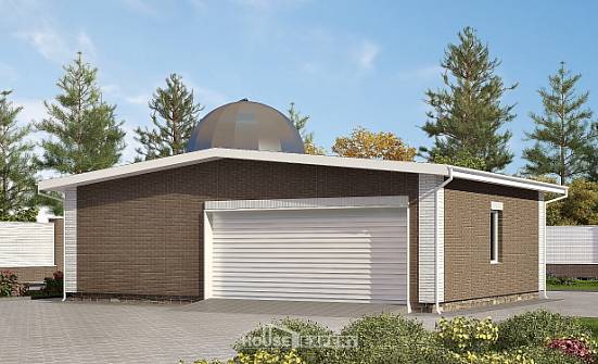 075-001-П Проект гаража из кирпича Новый Оскол | Проекты домов от House Expert