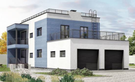 180-012-Л Проект двухэтажного дома, гараж, уютный домик из кирпича Валуйки | Проекты домов от House Expert