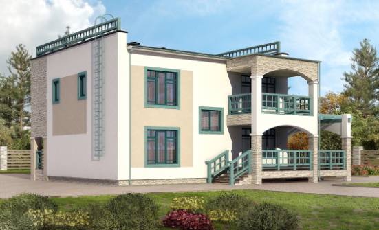 150-010-П Проект двухэтажного дома, простой дом из кирпича Белгород | Проекты домов от House Expert