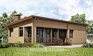 Проекты одноэтажных домов, Строитель