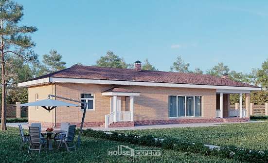 110-006-П Проект бани из бризолита Алексеевка | Проекты домов от House Expert