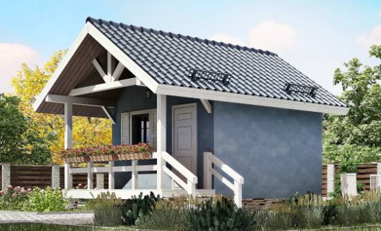 020-001-П Проект одноэтажного дома, уютный дом из дерева Алексеевка | Проекты домов от House Expert