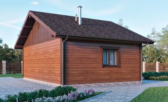 065-001-П Проект бани из арболита Белгород | Проекты одноэтажных домов от House Expert